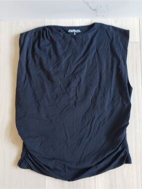 Abercrombie & Fitch Black Sleeveless Tank Top